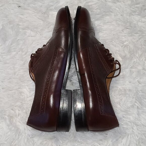 Giorgio Brutini Brown Oxfords 10M - Picture 5 of 9